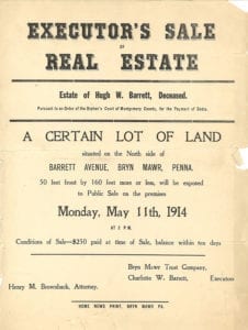 1914 - Estate Sale