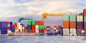 International Trade - shipping containers