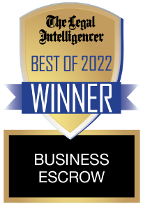 The Legal Intelligencer, Best of 2022 Winner, Business Escrow Category
