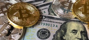 bitcoins and U.S. dollars