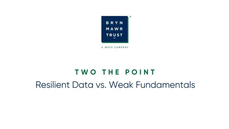 Resilient data vs week fundamentals