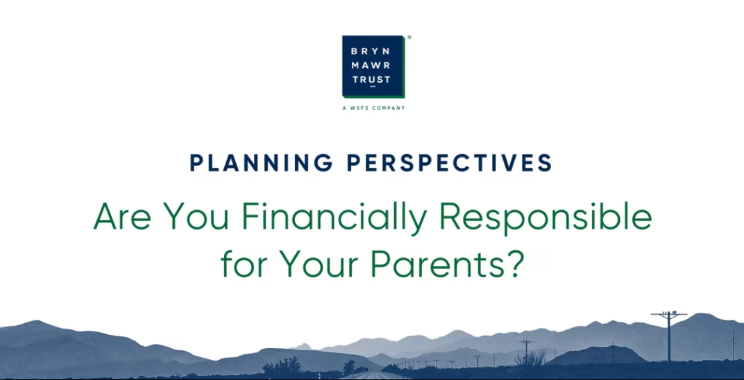 Are you financially responsible for your parents?