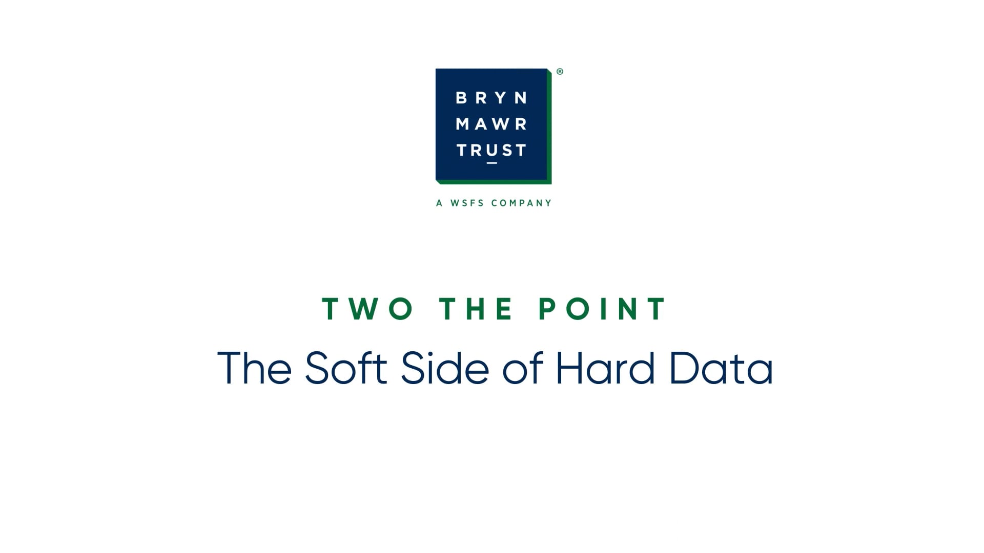 The Soft Side of Hard Data