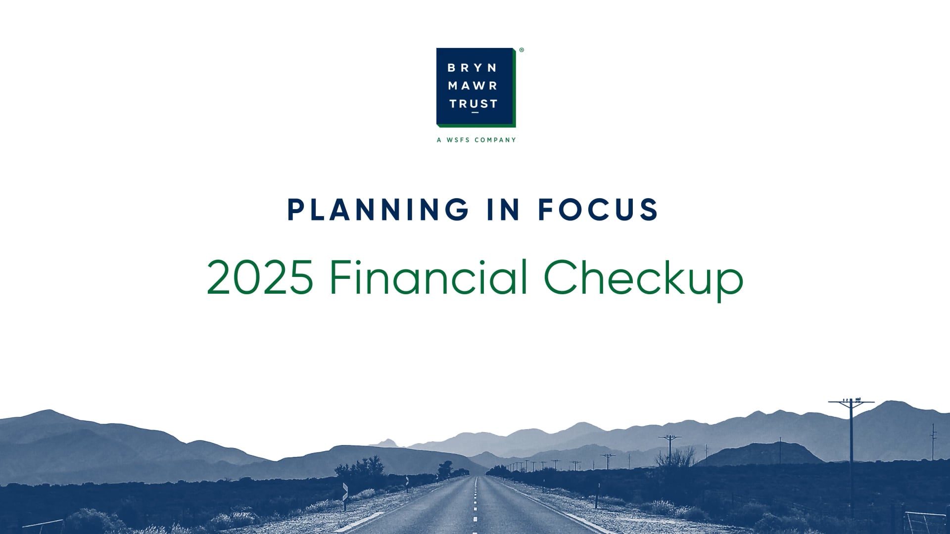 2025 Financial Checkup