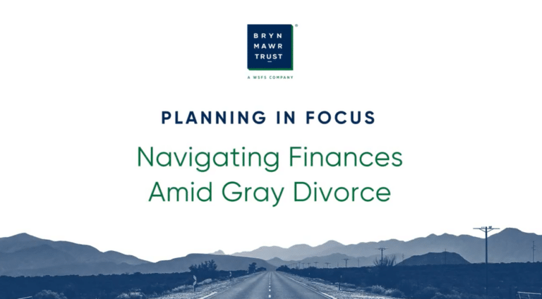 Navigating finances amid gray divorce