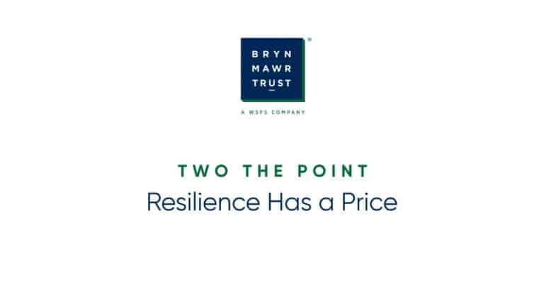 Resilience Has a Price